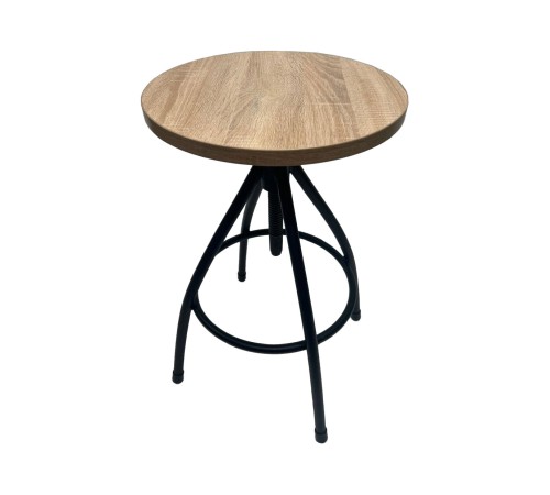 4650252696030 Барный стул Осло, дуб сонома/черный 4650252696030 Барный стул Осло, дуб сонома/черный