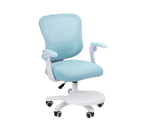 00-07187528 Детское кресло Верен / CH106 с подножкой, голубой