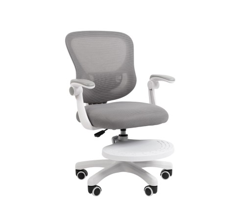 00-07187532 Детское кресло Верен / CH106 с подножкой, серый