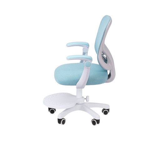 00-07187528 Детское кресло Верен / CH106 с подножкой, голубой