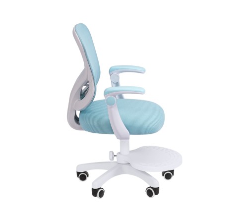 00-07187528 Детское кресло Верен / CH106 с подножкой, голубой