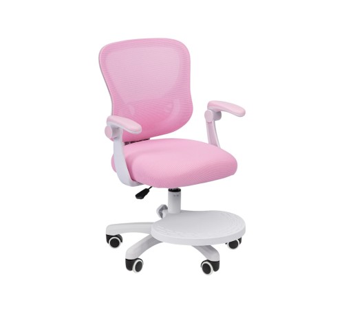 00-07187530 Детское кресло Верен / CH106 с подножкой, розовый