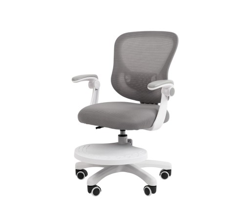 00-07187532 Детское кресло Верен / CH106 с подножкой, серый