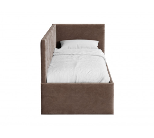 Тахта Лия 80х200, какао микровелюр