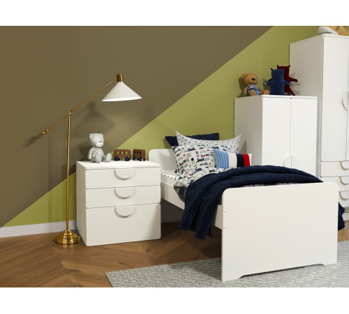 Детская кровать Пикси 80х160, робкий подснежник