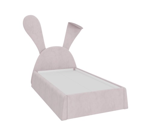 Кровать Алиса 90х200 мягкая, розовый