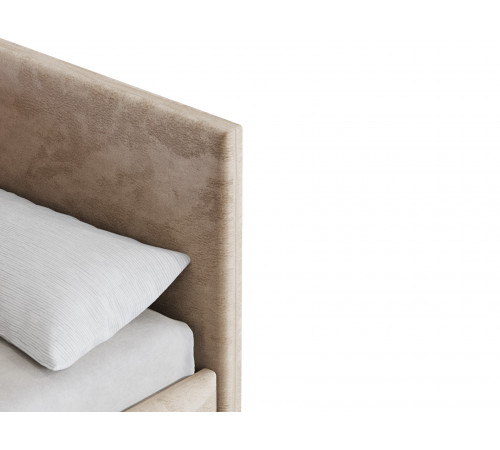 Тахта Лия 80х200, кремовый микровелюр