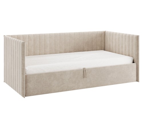 Софа с подъемным механизмом Твикс 90х200, капучино велюр