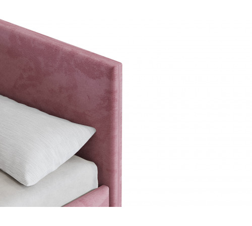 Тахта Лия 80х200, розовый микровелюр