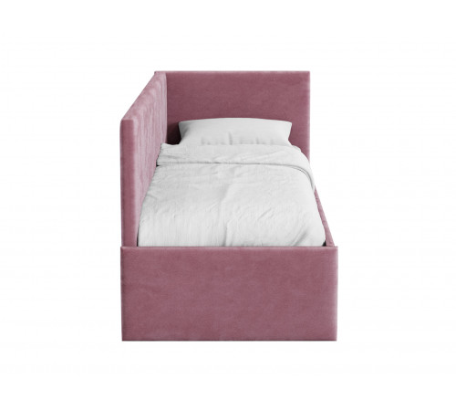 Тахта Лия 80х200, розовый микровелюр