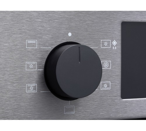 Духовой шкаф KORTING OKB 6071 CBX, черная нержавеющая сталь