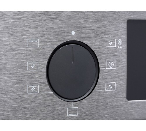 Духовой шкаф KORTING OKB 6071 CBX, черная нержавеющая сталь