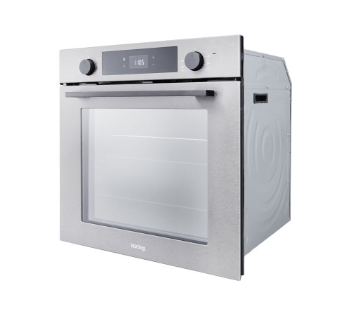 Духовой шкаф KORTING OKB 6071 CBX, черная нержавеющая сталь