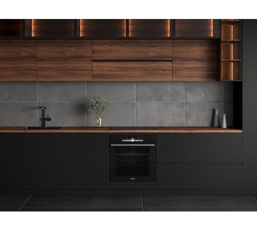 Электрический духовой шкаф KORTING OKB 9982 EN ST, черный