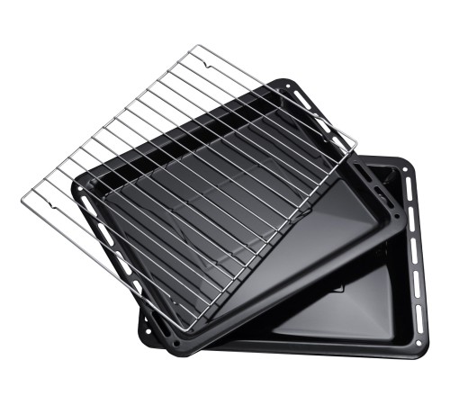 Духовой шкаф KORTING OKB 6071 CBX, черная нержавеющая сталь