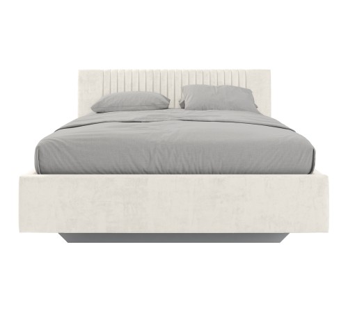 Кровать с подъемным механизмом Нейми 120х200, кремовый велюр