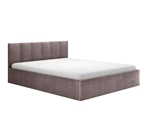 Кровать с подъемным механизмом Корсо 120х200, какао велюр + Матрас Optima S 20 double 120х200