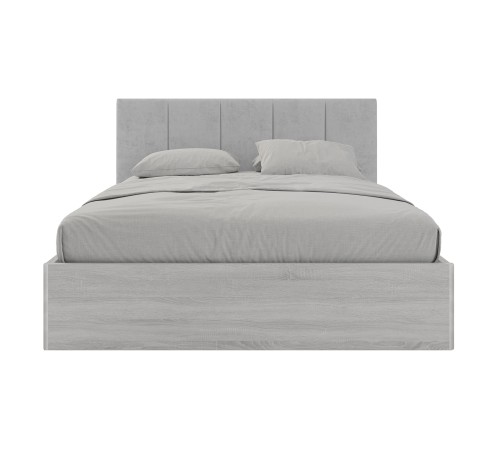 Кровать с подъемным механизмом Джулия 120х200, ясень анкор светлый/кремово-серый