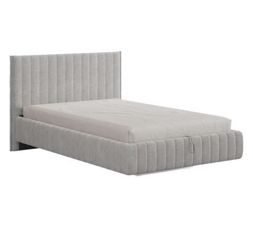 Кровать с подъемным механизмом Твикс 120х200, галька велюр Кровать с подъемным механизмом Твикс 120х200, галька велюр