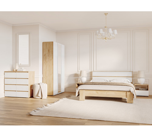 Кровать Хелен 140х200, белый