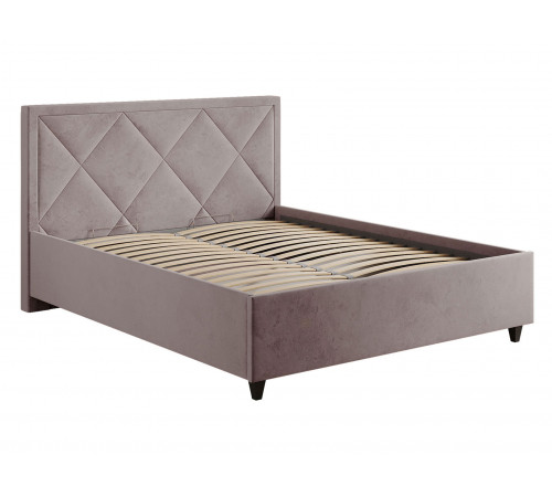 Кровать с подъемным механизмом Хлоя 140х200, изумрудный велюр