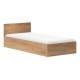 Кровать Ньерд 90х200, дуб вотан