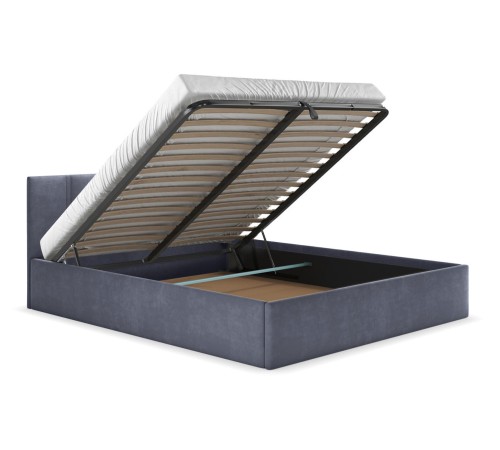 Кровать с подъемным механизмом Корсо 120х200, какао велюр + Матрас Optima S 20 double 120х200