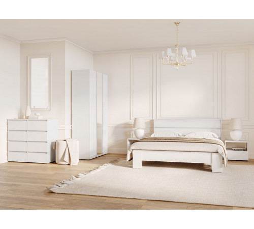 Кровать Хелен 140х200, белый