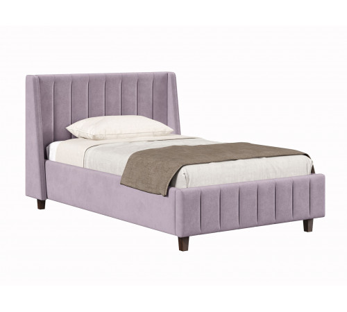 Кровать с подъемным механизмом Одри 120х200, лаванда велюр