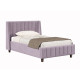 Кровать с подъемным механизмом Одри 120х200, лаванда велюр