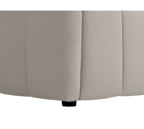 Кровать с подъемным механизмом Аметис 140х200, кремовый велюр