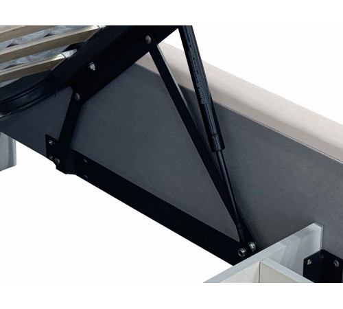 Кровать с подъемным механизмом Нейми 120х200, кремовый велюр