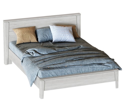 Кровать с подъемным механизмом и внутренним коробом Мальта 140х200 см, дуб винтерберг