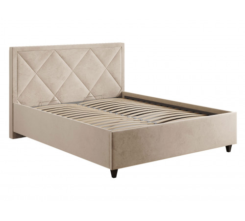 Кровать с подъемным механизмом Хлоя 140х200, изумрудный велюр