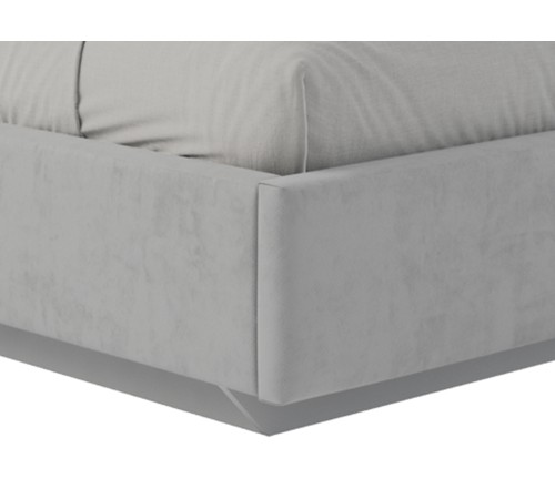 Кровать с подъемным механизмом Нейми 120х200, кремовый велюр