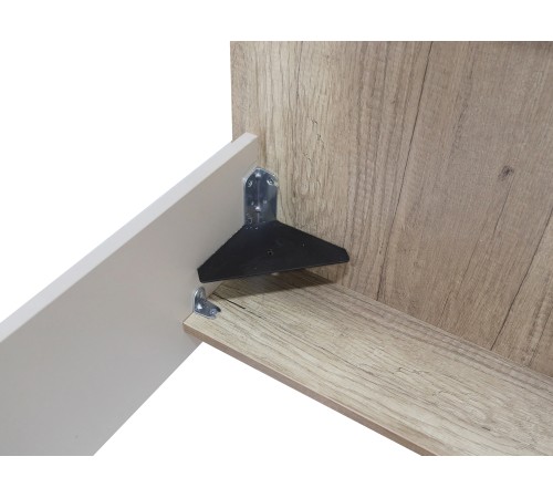 Кровать Джулия 160х200, сатин/дуб каньон/бежевый велюр