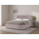 Кровать с подъемным механизмом Мелинда 140х200, кремовый велюр