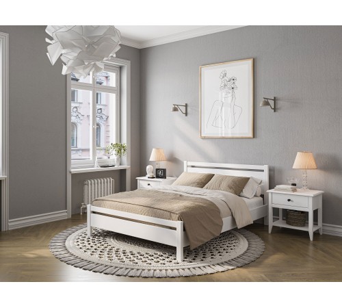 Кровать Массив Сосны Браун Белый античный + Пружинный матрас Optima S 21 relax 120х200 см, белый античный Кровать Массив Сосны Браун Белый античный + Пружинный матрас Optima S 21 relax 120х200 см, белый античный