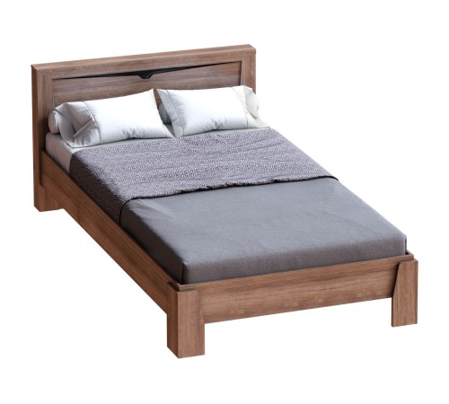 Кровать Соренто 120х200 см, дуб бонифаций