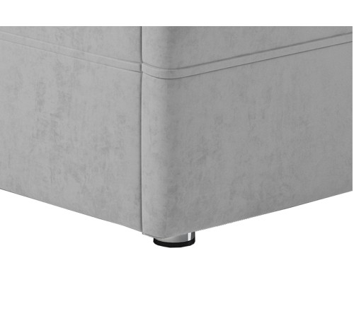 Кровать с подъемным механизмом Мелинда 140х200, кремовый велюр