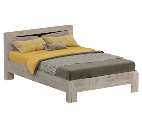 Кровать Соренто 120х200 см, дуб бонифаций