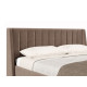 Кровать с подъемным механизмом Одри 180х200, какао велюр