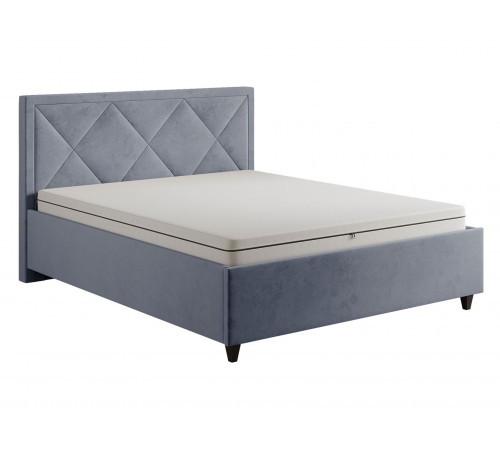 Кровать с подъемным механизмом Хлоя 140х200, изумрудный велюр