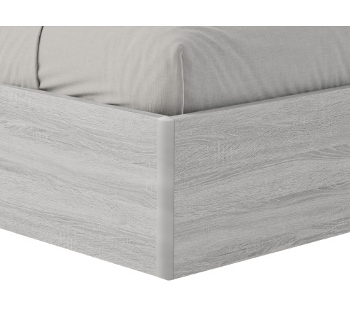 Кровать с подъемным механизмом Джулия 120х200, ясень анкор светлый/кремово-серый