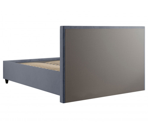 Кровать с подъемным механизмом Хлоя 140х200, изумрудный велюр