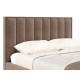 Кровать с подъемным механизмом Шерон 140х200, какао велюр