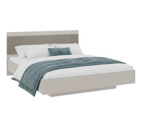 Кровать Атлантис 160х200, кашемир/флан матовая