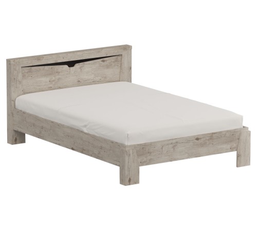 Кровать Соренто 120х200 см, дуб бонифаций