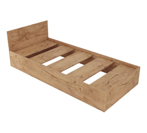 Кровать Ньерд 90х200, дуб вотан