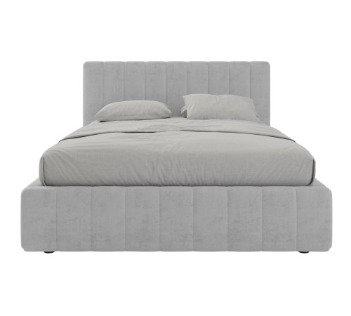 Кровать с подъемным механизмом Аметис 140х200, кремовый велюр